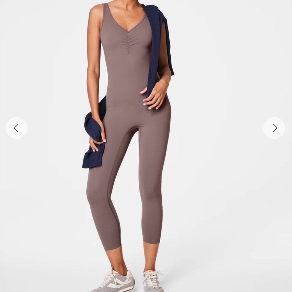 Spanx SPANXshape Booty Boost Smoke 
Jumpsuit Size L NEW